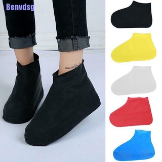 Benvdsg> Overshoes Rain silicona impermeable zapatos cubre botas cubierta Protector reciclable