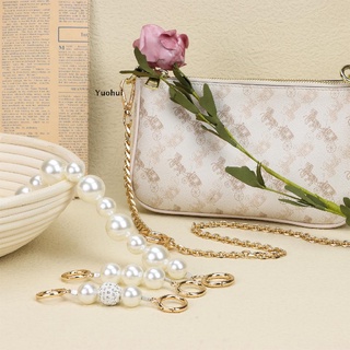 Yuohui imitación perla bolso de mano cadenas mi (1)