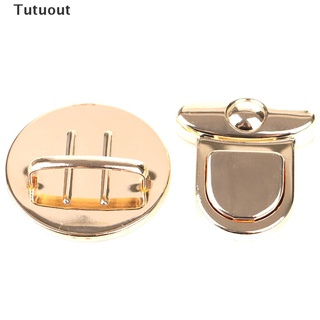 Tutuout 2x Metal cerradura bolsa caso hebilla cierre para bolsos bolsos de hombro bolsos accesorios mi