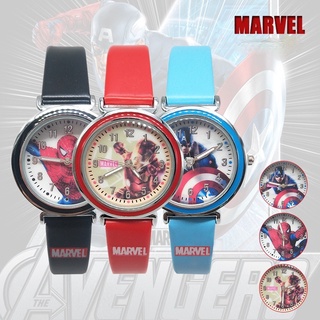 Marvel Vengadores Capitán América Spiderman Ironman Niños Relojes De Pulsera De Dibujos Animados Reloj De Cuarzo Estudiantes Super Héroe