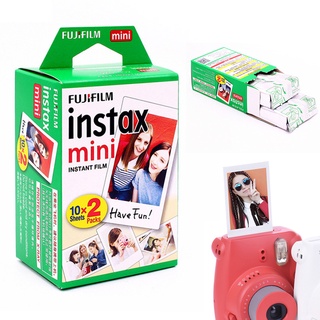 fujifilm instax mini 10/20 hojas de papel fotográfico de película instax para cámara instantánea mini memorial