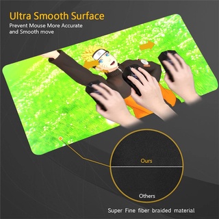 Most popular Naruto mousepad Large Mouse Pad Gaming Computer Mat Mousepad Big Mouse Mat Gamer Office Desk Pad Rubber mouse pad with light (3)