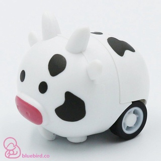 animal mini tire hacia atrás coche rompecabezas de plástico juguete inercial mini coche juguetes de los niños (8)