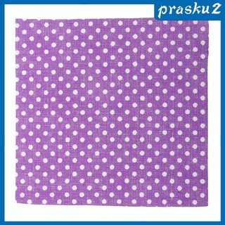 (Prasku2) 50 pzs grandes 10cm X 00cm de algodón manualidades de tela de Bundle cuadrados retazos Diy Costura álbum de recortes (5)