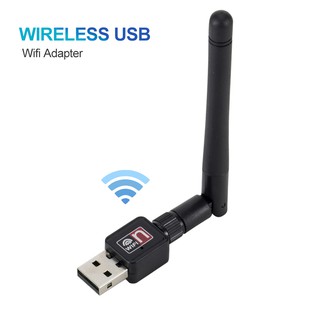 mini adaptador usb wifi 150mbps dongle receptor de tarjeta de red inalámbrica antena 2db (1)