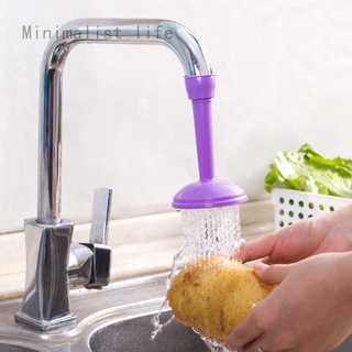 Minimalista life grifo de cocina ducha de baño antisalpicaduras filtro grifo ahorro de agua dispositivo cabeza