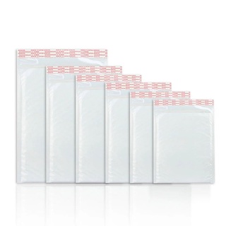 【ambiel】10p White Ultra Lightweight Pearl Film Envelope Waterproof Sho (1)
