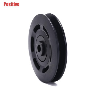 [positivo] 1pc 90 mm negro rodamiento polea cable de rueda equipo de gimnasio parte resistente al desgaste gimnasio herramienta