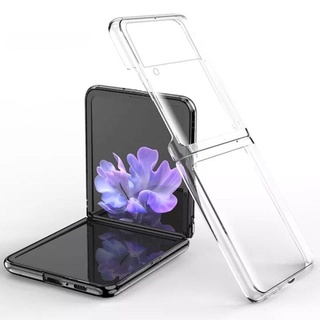 Samsung Galaxy Z Flip 3 5G Caso Fold 3 Transparente TPU Suave Cubierta Trasera Carcasa Protectora