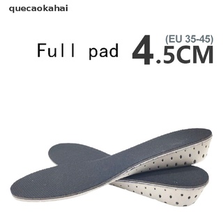 Quecaokahai Unisex Insole Heel Lift Insert Shoe Pad Height Increase Cushion Elevator Taller CO