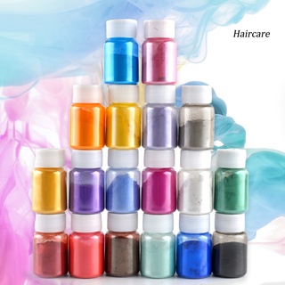 Haircare 18 Bottles Epoxy Shiny Glitter Mica Powder Pigment DIY Craft Mold Accessories