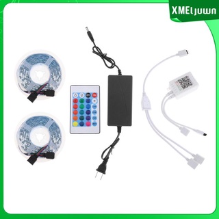 LED Strip Lights 24 Key Remote Bluetooth Remote for Living Room Dorm Decor (7)