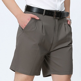 Pantalones Cortos Delgados De Algodón Puro Sueltos Rectos Para Hombre Capri 2 20