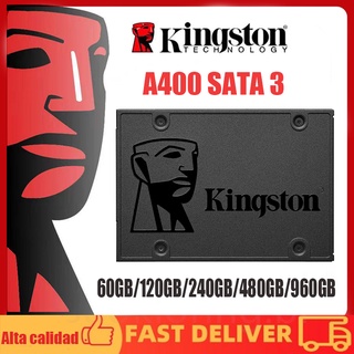 Kingston 960GB A400 SATA3 2.5 " SSD Interna SA400S37/960G-Reemplazo HDD Para Aumentar El Rendimiento