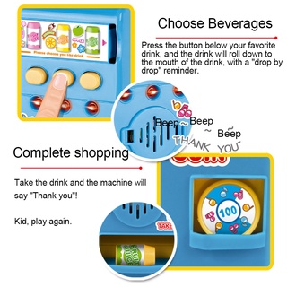 [sabaya] kit de máquina expendedora de sonido led simulada para niños/juguete educativo (3)