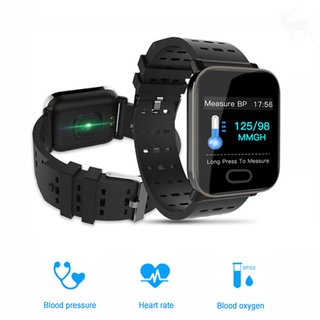 a6 smart watch impermeable pulsera inteligente bluetooth compatible pulsera relo monitor de frecuencia cardíaca deportes fitness banda