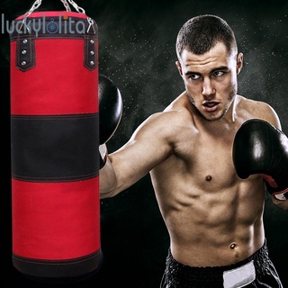Hot-Training Fitness Gym boxeo saco de boxeo ejercicio colgante pesado Kick Sandbag-Luc