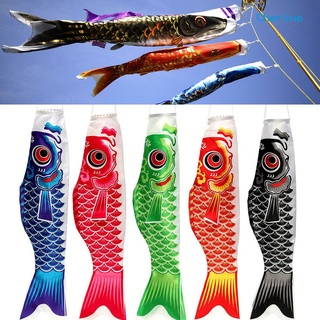 Ch 55cm Nobori Koinobori carpa Streamer Windsock bandera de pescado cometa decoración del hogar (1)
