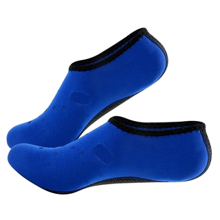 hombres mujeres zapatos de agua aqua calcetines playa natación traje de neopreno zapatos antideslizante (1)