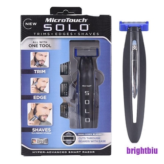 biu - afeitadora personal recargable solo touch smart micro trimmer para hombre