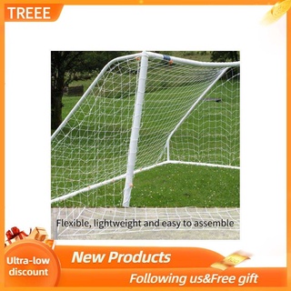 Treee - red de fútbol (3x2 m, polipropileno, fibra deportiva, accesorios de fútbol)