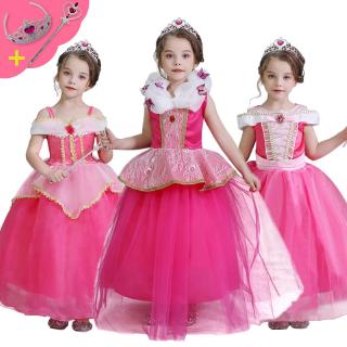 halloween mariposa niños dormir belleza disfraz niñas aurora princesa vestido de fantasía niñas vestido cenicienta vestidos esponjosos (1)