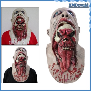 scary ghoulish máscara de látex adulto disfraz de terror disfraz de fantasía para halloween cosplay