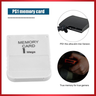PS1 tarjeta de memoria 1 Mega tarjeta de memoria para Playstation 1 One PS1 PSX juego útil (4)