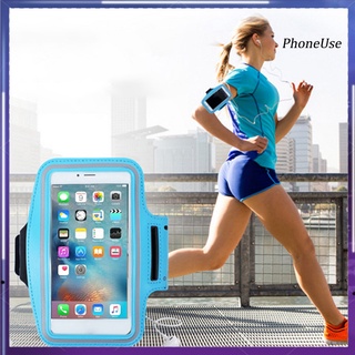 pu-al aire libre deporte ejercicio running impermeable brazo bolsa banda teléfono móvil titular bolsa
