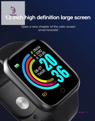 Reloj inteligente Y68 D20 con Bluetooth USB con Monitor Cardíaco Smart watch para Iphone Android (6)
