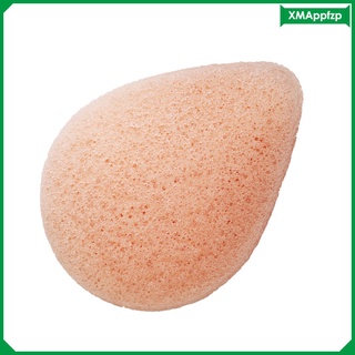 Konjac Face Cleaning Sponge Makeup Remover Pads Exfoliator Deep Clean White (3)