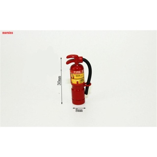 {mornins}venta caliente 1:12 escala rojo extintor de muñecas casa miniatura accesorios UUW