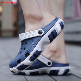 kasut : Sandalias De Los Hombres s De Verano Agujero Zapatos Zapatillas Exterior Desgaste Tendencia Personalidad Antideslizante Al Aire Libre Y De Playa