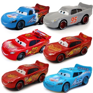 Dos colores gris Mcqueen Racing aleación de los niños de juguete modelo de coche de los niños juguetes Mini cumpleaños