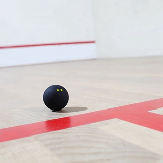 3 bolas de Squash de dos amarillos puntos de baja velocidad deportes bolas de goma profesional jugador competencia Squash (4)