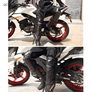 Qichepeijian 4 pzs rodilleras protector De seguridad Universal Para Motocross/Motocicleta/equipo De seguridad/Esponja antideslizante