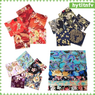 [hytltnfv] 20 pzs tela De algodón Para Costura De costuras paquete De telas florales japonesa