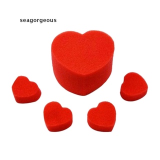 Sgmy esponja mágica herramienta corazón amor bola magia truco Jumbo esponja fiesta truco mágico Set jalea