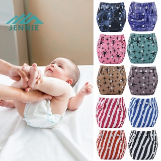 1pc bebé entrenamiento pantalones reutilizables pañales de tela lavables pañales ajustables