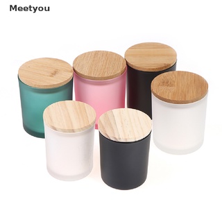 【Meetyou】 Diy Candle Cup Decor Glass Candle Cup Candlestick Aromatherapy candles jars CO