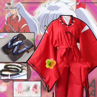 nsh sq3 inuyasha anime cosplay prendas de abrigo kimono cardigan abrigo traje uniformes peluca pulseras niños nueva dfsa contacto al por mayor servicio al cliente