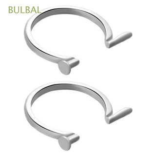 BULBAL Women Men Open Rings Jewelry Gift Copper Rings Nail Rings Punk Style Halloween Party Adjustable Girls Alloy