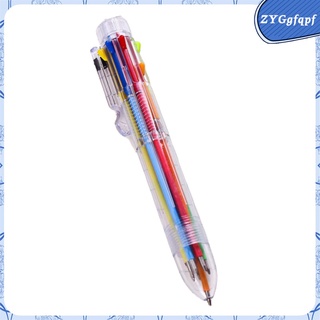 bolígrafo multicolor de 0.5 mm 8 en 1/bolígrafo retráctil de 8 colores para bolígrafos (9)