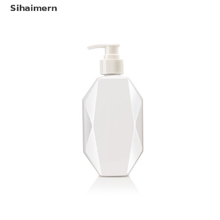 [sihaimern] champú prensa botella de gel de ducha líquido recargable portátil dispensadores de jabón vacío. (4)