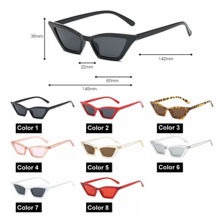 Euca lentes de sol UV400 a la moda para mujer/lentes de sol/gafas de sol/ojos de gato (2)