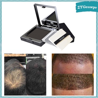impermeable 3 colores línea de cabello sombra polvo corrector engrosamiento del cabello (4)