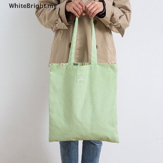 Mijo trigo tela de doble cara de doble uso bolsa de mano de algodón lino bolsillo compras. (5)