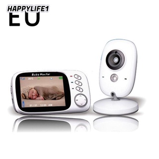 Monitor de bebé Digital inalámbrico 3.2 pulgadas pantalla LCD noche Audio-llamada cámara