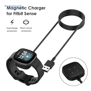 Ele* Smart Watch cargador magnético para pulsera inteligente Fitbit Versa 3/Fitbit Sense