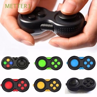 METTER1 Handle Fidget Pad Decompression Toy Hands Anxiety Gamepad Is Used To Relieve Figet Toys Children Adults Toy Gamepad Toy Controller Gamepad Relaxing The Tight Fingers Reduce Anxiety Keychain Fidget Toy The Stress Relieve/Multicolor